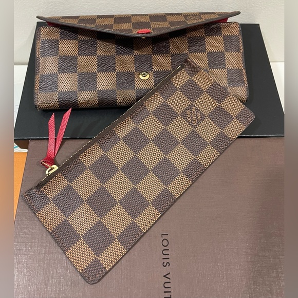 Sold‼️‼️LV DE Long Wallet with insert♥️ - Picture 11 of 16